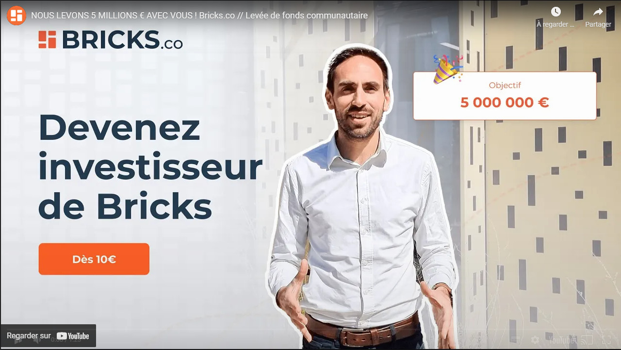 Illustration de la news Bricks.co lance une levée de fonds communautaire